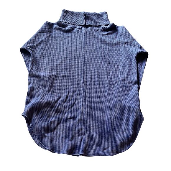 Aritzia The‎ Group Babaton Women's M Shirt Thermal Waffle Knit Mock Neck Casual - Picture 3 of 7